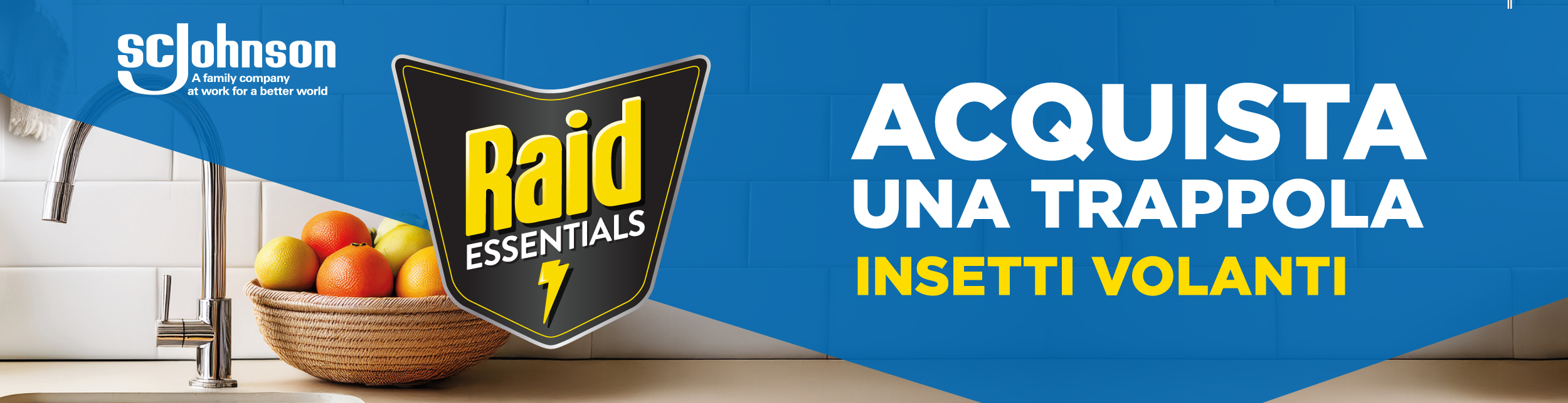 Immagine desktop che spiega la meccanica del cashback Rimborso 100% base trappola insetti volanti: Con l'acquisto di una trappola insetti volanti ricevi il riborso del 100% della base