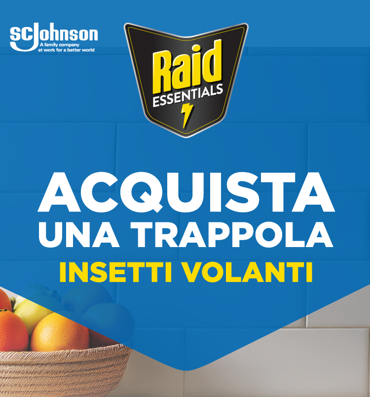 Immagine per smartphone che spiega la meccanica del cashback Rimborso 100% base trappola insetti volanti: Con l'acquisto di una trappola insetti volanti ricevi il riborso del 100% della base